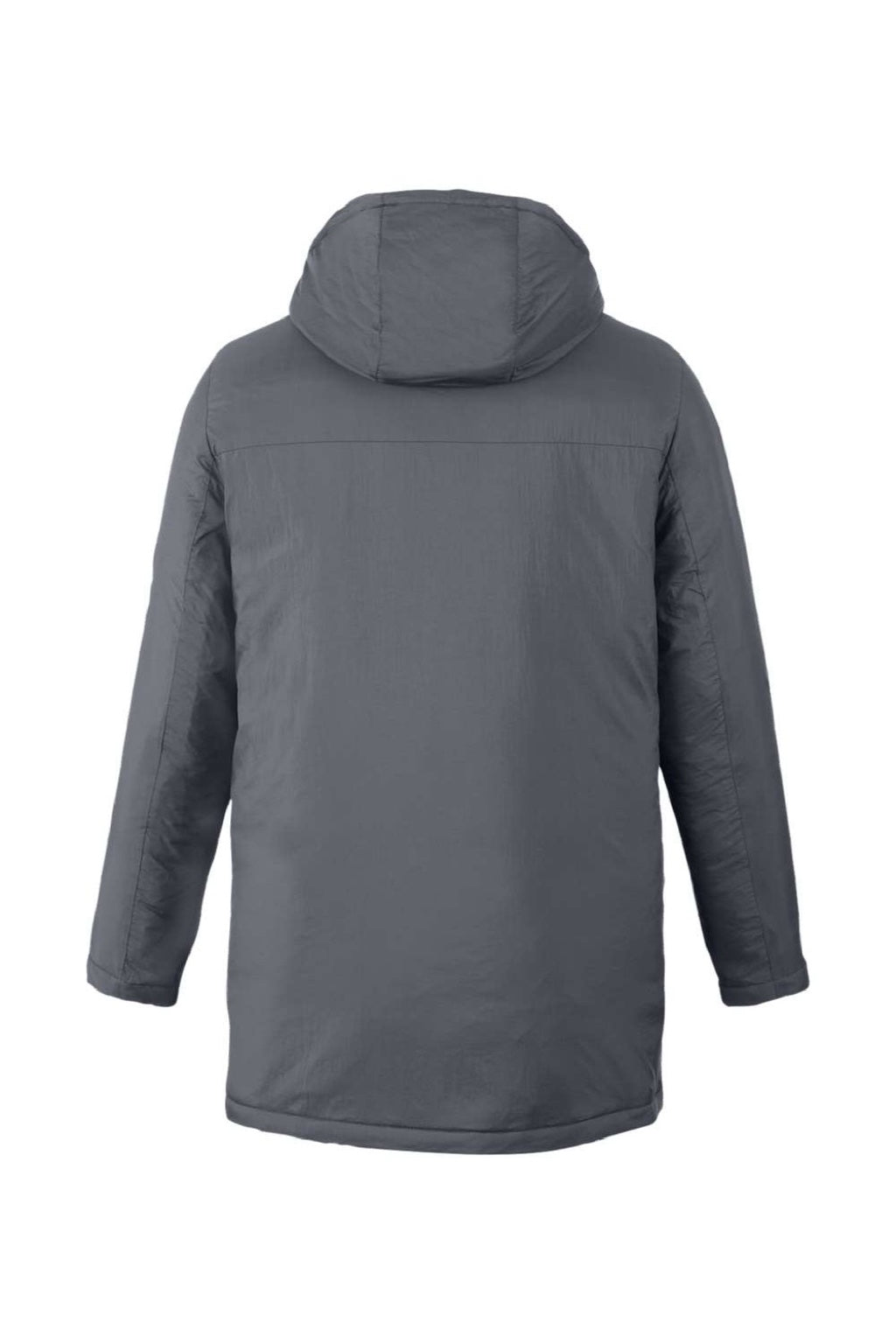 Core 365 CE725 Mens Inspire 3-in-1 Insulated Full Zip Hooded Jacket Carbon Grey/Black Flat Back
