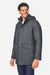 Core 365 CE725 Mens Inspire 3-in-1 Insulated Full Zip Hooded Jacket Carbon Grey/Black Model Side