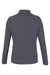 Core 365 CE418W Womens Origin Performance Pique 1/4 Zip Sweatshirt Carbon Grey/Black Flat Back