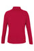 Core 365 CE418W Womens Origin Performance Pique 1/4 Zip Sweatshirt Classic Red/Carbon Grey Flat Back