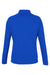 Core 365 CE418W Womens Origin Performance Pique 1/4 Zip Sweatshirt True Royal Blue/Carbon Grey Flat Back