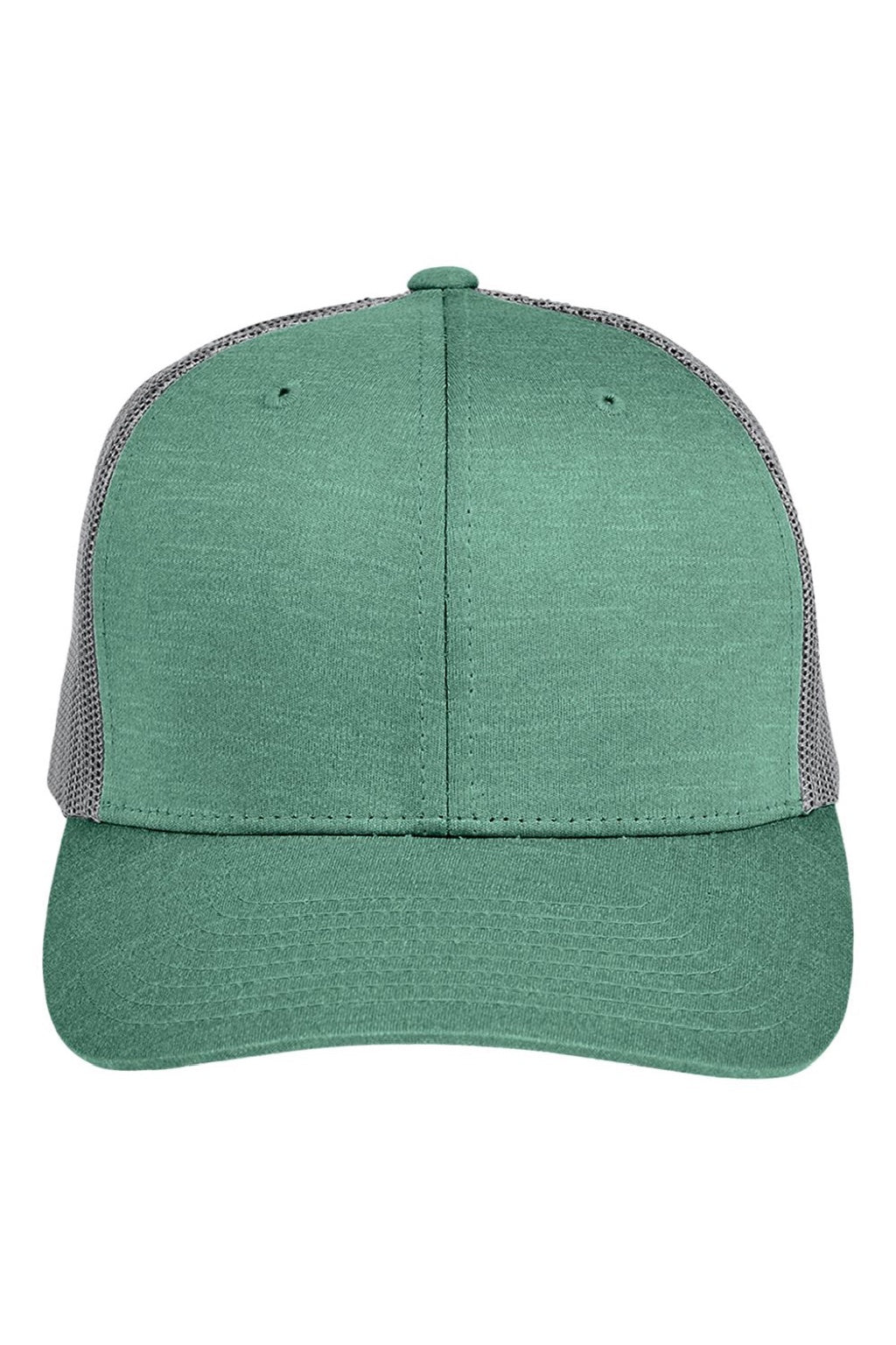 Team 365 Hats TT802Y Mens Zone Sonic Moisture Wicking Snapback Hat Forest Green/Graphite Grey Flat Front