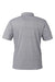 Swannies Golf SW2200 Mens Tanner Printed Short Sleeve Polo Shirt Glacier/Black Flat Back