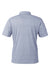 Swannies Golf SW2200 Mens Tanner Printed Short Sleeve Polo Shirt Navy Blue Flat Back