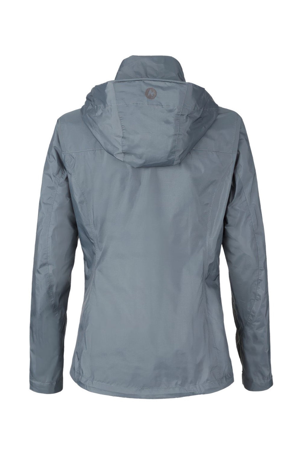 Marmot M15866 Womens PreCip Eco Full Zip Rain Jacket Steel Onyx Grey Flat Back