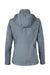 Marmot M15866 Womens PreCip Eco Full Zip Rain Jacket Steel Onyx Grey Flat Back