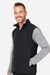 Marmot M16078 Mens Tempo Full Zip Vest Black Model Side