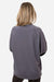 Econscious ec5200 Mens Motion Crewneck Sweatshirt Graphite Grey Model Back
