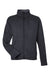 Marmot M16223 Mens Drop Line Fleece Full Zip Jacket Heather Black Flat Front