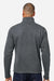 Marmot M16223 Mens Drop Line Fleece Full Zip Jacket Heather Steel Onyx Grey Model Back