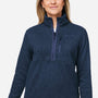 Marmot Womens Drop Line Fleece 1/4 Zip Jacket - Heather Arctic Navy Blue - Coming Soon