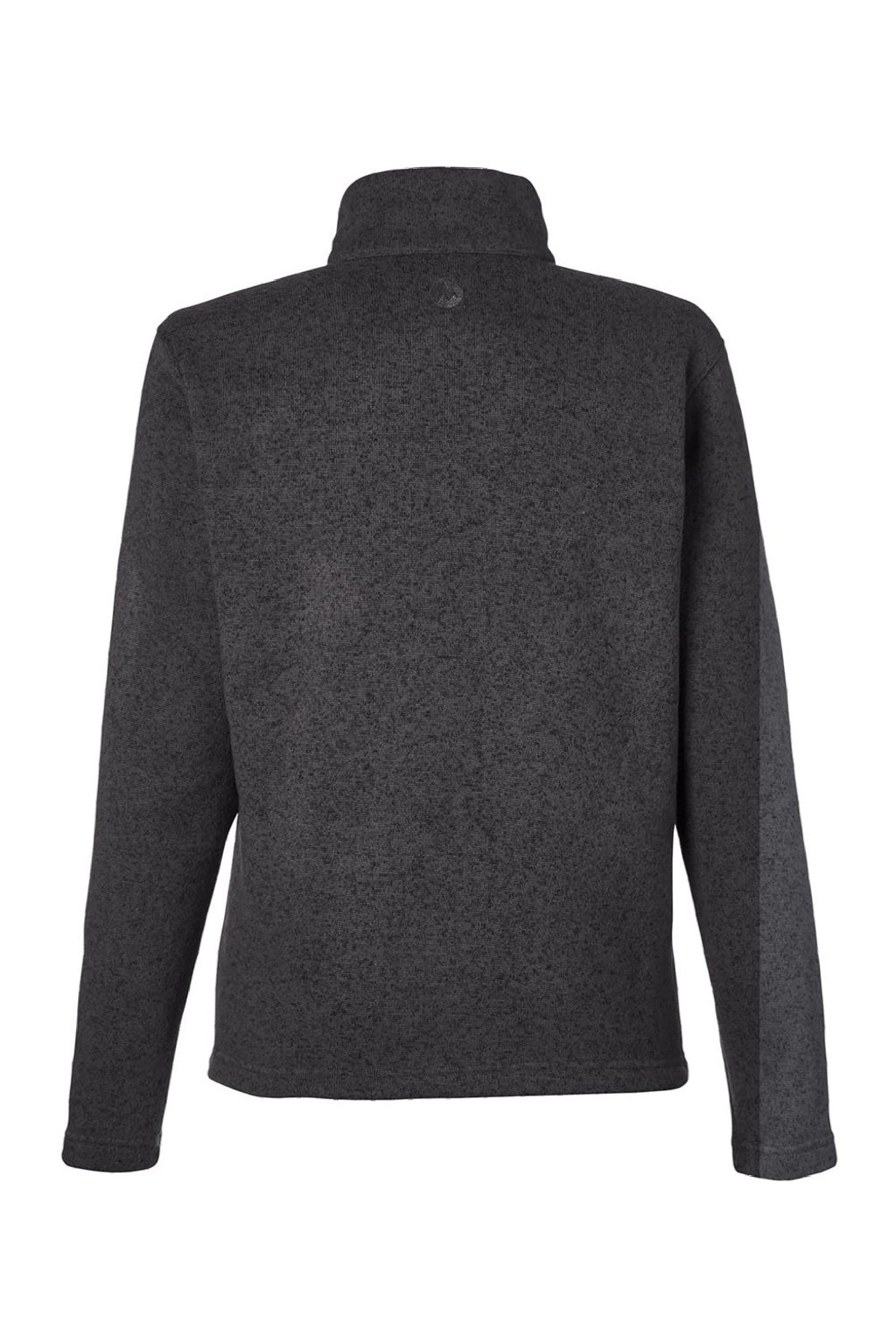 Marmot M16248 Womens Drop Line Fleece 1/4 Zip Jacket Heather Black Flat Back