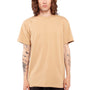 Shaka Wear Mens Active Short Sleeve Crewneck T-Shirt - Khaki - New