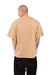 Shaka Wear SHMHSS Mens Max Heavyweight Short Sleeve Crewneck T-Shirt Khaki Model Back