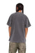 Shaka Wear SHGD Mens Garment Dyed Short Sleeve Crewneck T-Shirt Shadow Grey Model Back