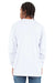 Shaka Wear SHMHLS Mens Max Heavyweight Long Sleeve Crewneck T-Shirt White Model Back
