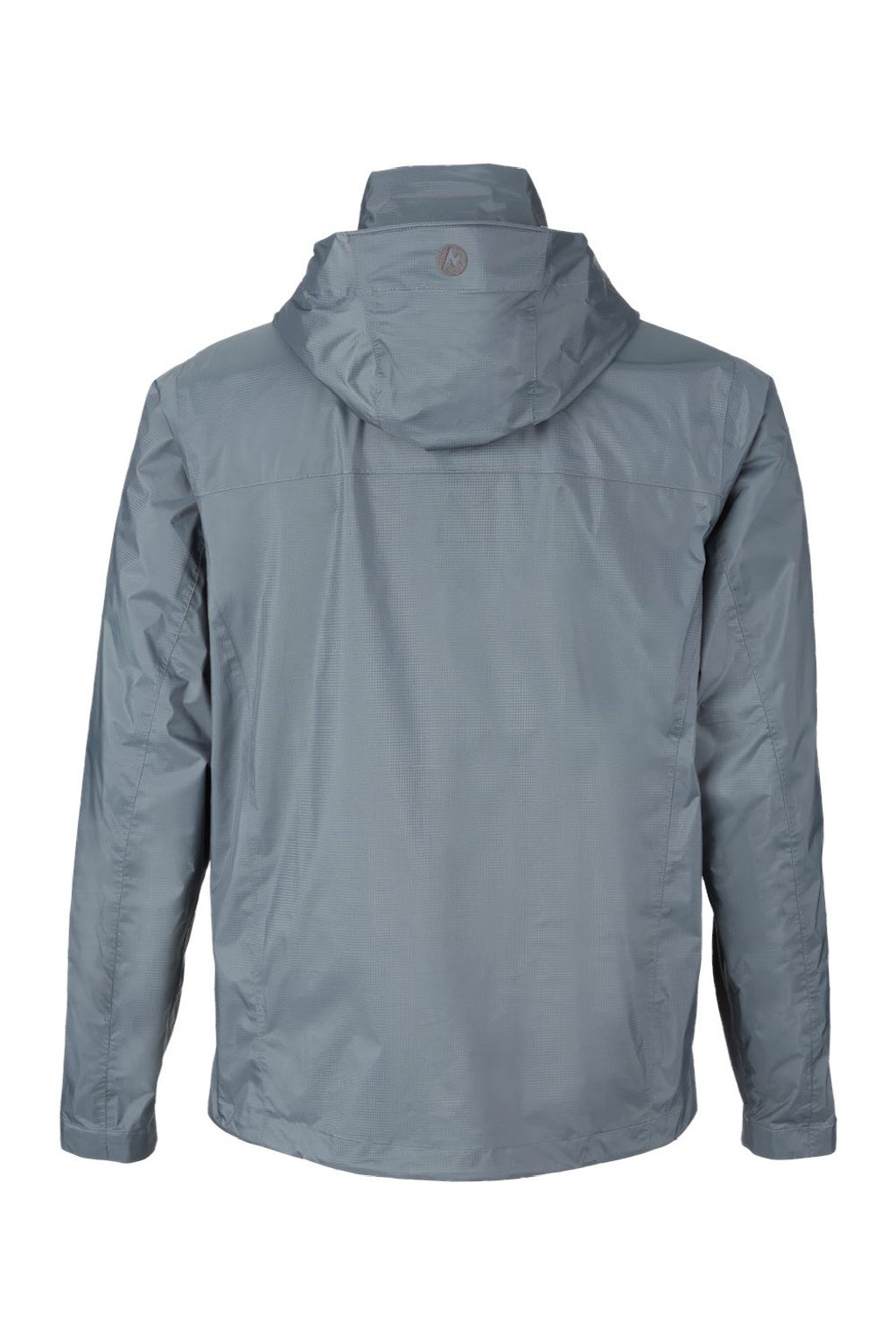 Marmot M15881 Mens PreCip Eco Full Zip Rain Jacket Steel Onyx Grey Flat Back