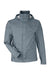 Marmot M15881 Mens PreCip Eco Full Zip Rain Jacket Steel Onyx Grey Flat Front