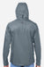 Marmot M15881 Mens PreCip Eco Full Zip Rain Jacket Steel Onyx Grey Model Back