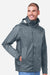 Marmot M15881 Mens PreCip Eco Full Zip Rain Jacket Steel Onyx Grey Model Side