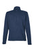 Marmot M16250 Womens Drop Line Fleece Full Zip Jacket Heather Arctic Navy Blue Flat Back