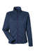 Marmot M16250 Womens Drop Line Fleece Full Zip Jacket Heather Arctic Navy Blue Flat Front