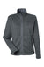 Marmot M16250 Womens Drop Line Fleece Full Zip Jacket Heather Steel Onyx Grey Flat Front