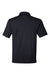 Under Armour 1383255 Mens Recycled Short Sleeve Polo Shirt Black/Grey Flat Back