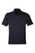 Under Armour 1383255 Mens Recycled Short Sleeve Polo Shirt Black/Grey Flat Front