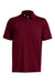 Under Armour 1383255 Mens Recycled Short Sleeve Polo Shirt Cardinal Red/White Flat Front
