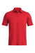 Under Armour 1383255 Mens Recycled Short Sleeve Polo Shirt Red/White Flat Front