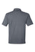 Under Armour 1383255 Mens Recycled Short Sleeve Polo Shirt Castlerock Grey/White Flat Back