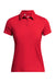 Under Armour 1385910 Womens Recycled Short Sleeve Polo Shirt Red/White Flat Front