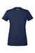 Under Armour 1383284 Womens Athletic 2.0 Short Sleeve Crewneck T-Shirt Midnight Navy Blue/White Flat Back