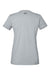 Under Armour 1383284 Womens Athletic 2.0 Short Sleeve Crewneck T-Shirt Heather Mod Medium Grey/Black Flat Back