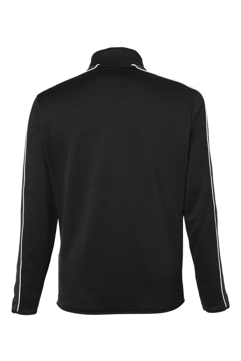 Under Armour 1383260 Mens Command 2.0 1/4 Zip Sweatshirt w/ Pouch Pocket Black/White Flat Back
