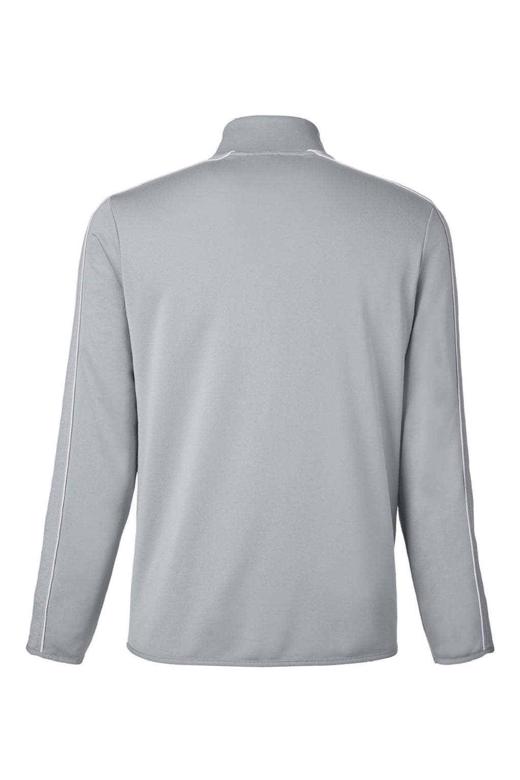 Under Armour 1383260 Mens Command 2.0 1/4 Zip Sweatshirt w/ Pouch Pocket Mod Grey/White Flat Back