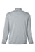 Under Armour 1383260 Mens Command 2.0 1/4 Zip Sweatshirt w/ Pouch Pocket Mod Grey/White Flat Back