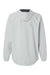 Huk H400159 Mens Storm Full Zip Hooded Rain Jacket Harbor Mist Grey Flat Back