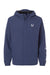 Huk H400159 Mens Storm Full Zip Hooded Rain Jacket Naval Academy Blue Flat Front