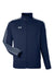 Under Armour 1383259 Mens Command 2.0 Full Zip Jacket Midnight Navy Blue/White Flat Front