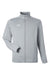 Under Armour 1383259 Mens Command 2.0 Full Zip Jacket Mod Grey/White Flat Front
