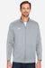 Under Armour 1383259 Mens Command 2.0 Full Zip Jacket Mod Grey/White Model Front