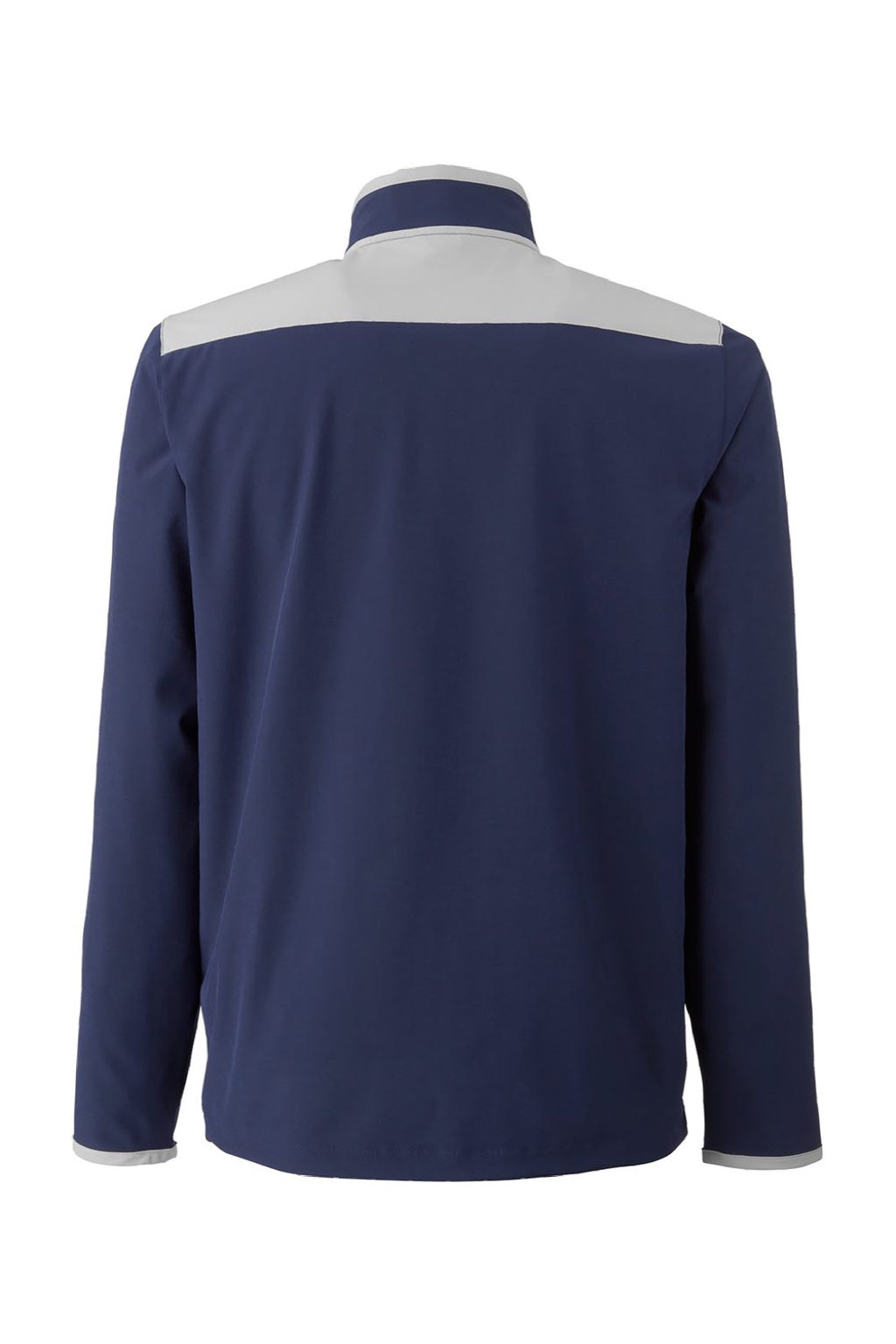 Under Armour 1389611 Mens Motivate 3.0 1/4 Zip Sweatshirt w/ Pouch Pocket Midnight Navy Blue/White Flat Back