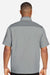 Under Armour 1389612 Mens Motivate 3.0 1/4 Zip Short Sleeve Sweatshirt w/ Pouch Pocket Mod Grey/White Model Back