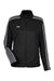 Under Armour 1383272 Womens Command Full Zip Jacket Black/White Flat Front