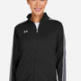 Under Armour Womens Command 2.0 Moisture Wicking Full Zip Jacket - Black/White - New