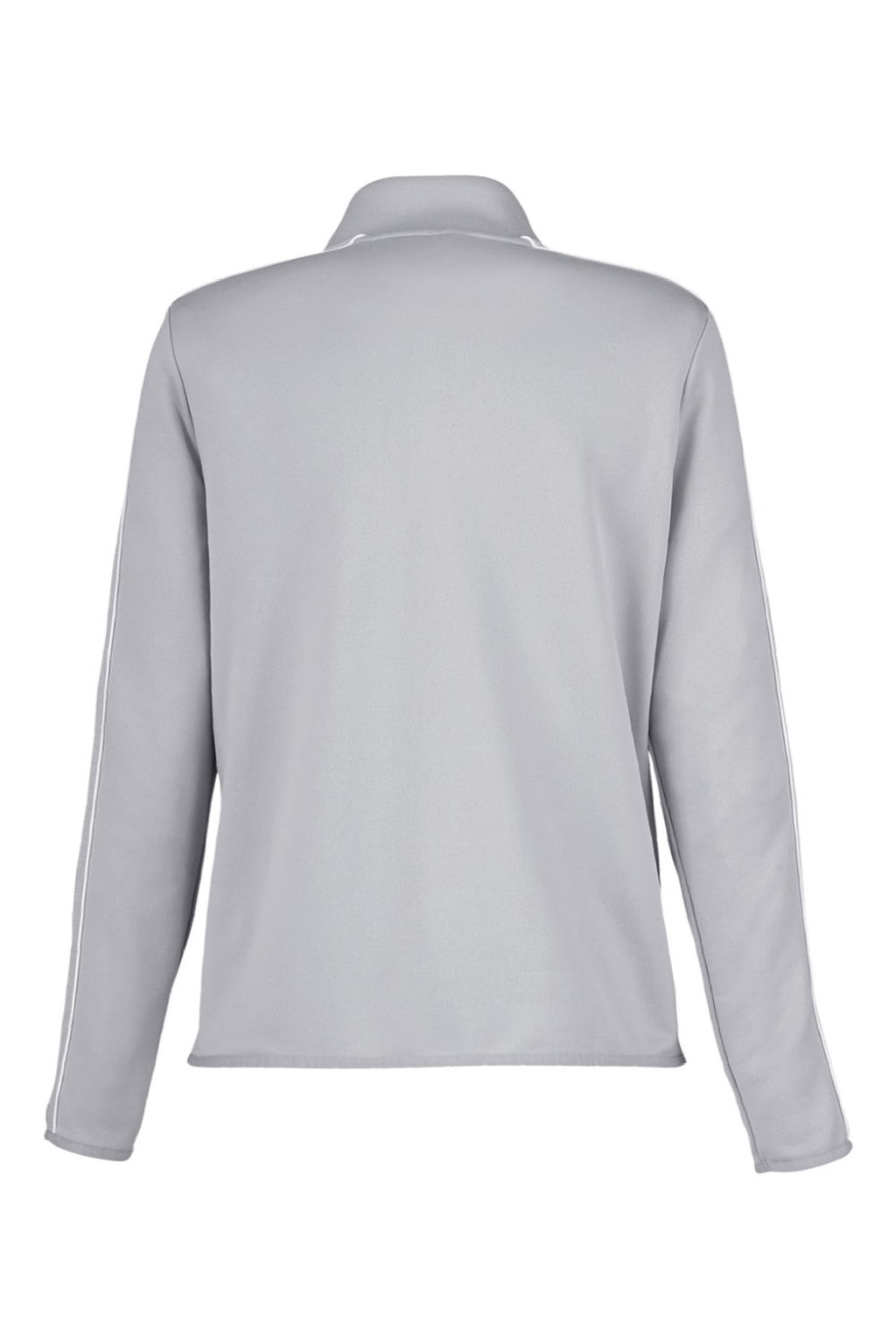 Under Armour 1383272 Womens Command Full Zip Jacket Mod Grey/White Flat Back