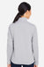 Under Armour 1383272 Womens Command Full Zip Jacket Mod Grey/White Model Back