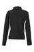 Under Armour 1389661 Womens Rival Stretch Full Zip Jacket Black/White Flat Back